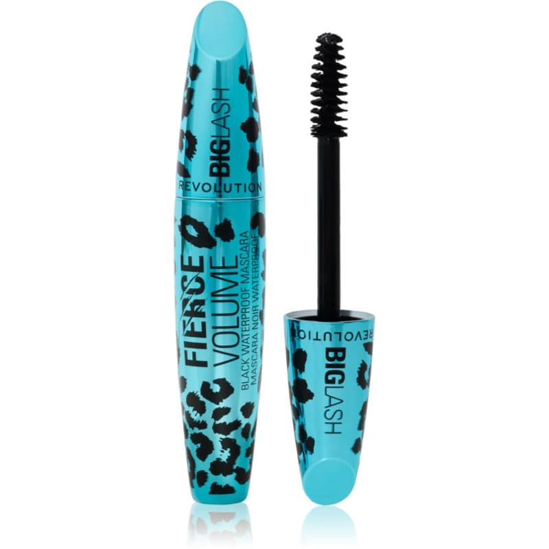 Revolution Big Lash Fierce Volume wodoodporny tusz pogrubiający odcień Black