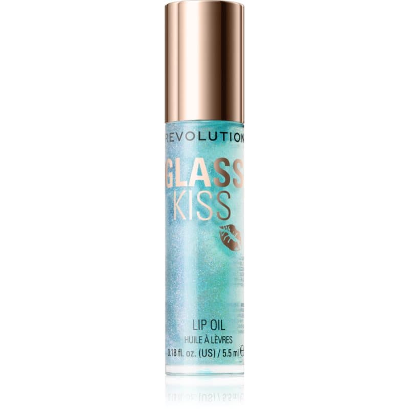 Glass Kiss olejek błyszczący do ust odcień Mermaid Blue