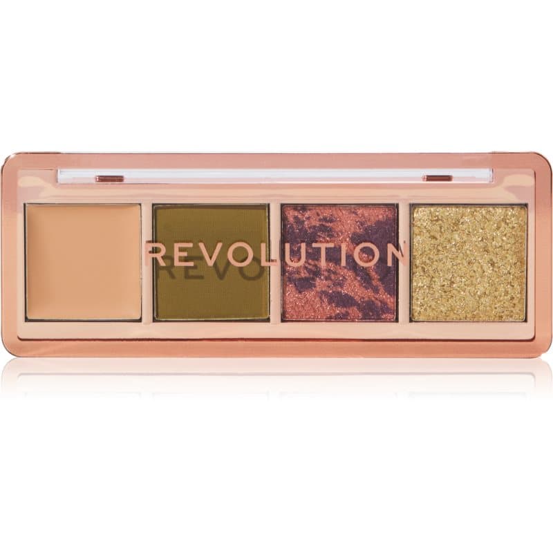 Revolution Icon Edit paleta cieni do powiek odcień The Eternal Green Palette