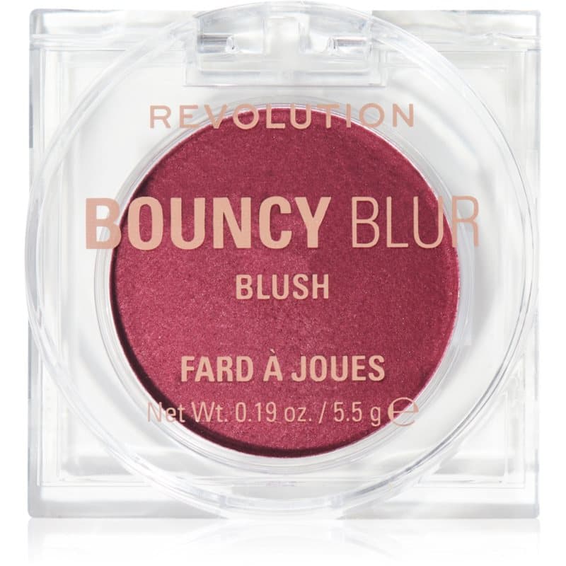 Revolution Bouncy Blur rozjaśniający róż do policzków odcień Bouncy Berry
