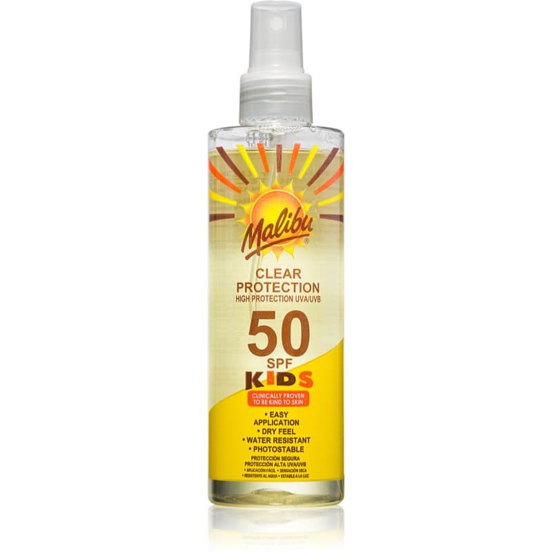 Clear Protection spray ochronny SPF 50 dla dzieci