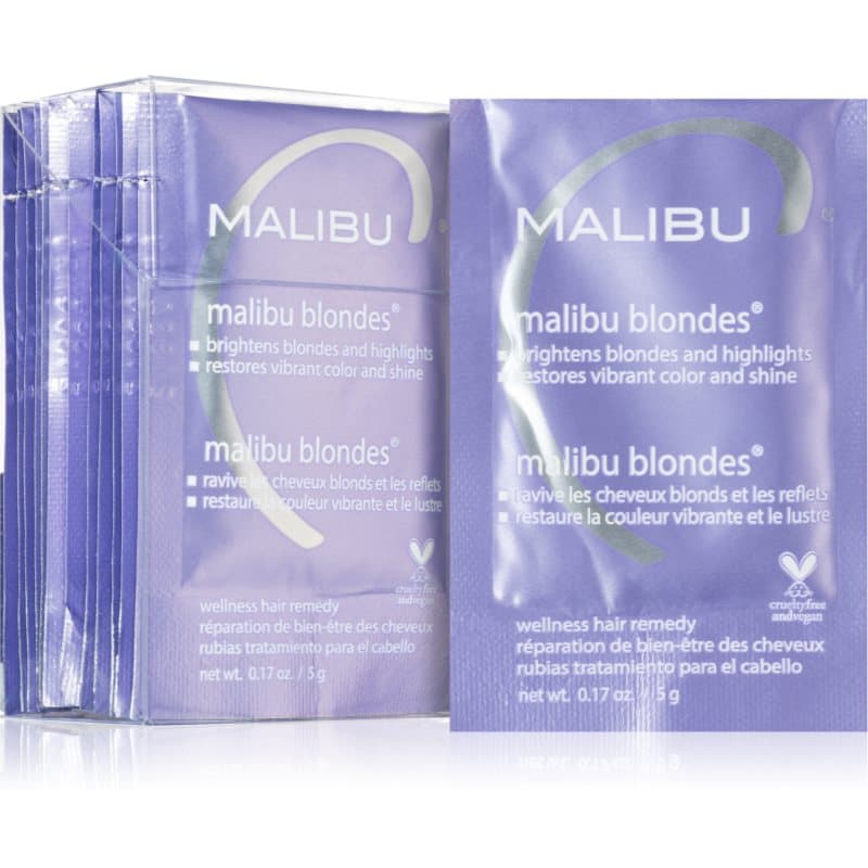 Wellness Hair Remedy Malibu Blondes intensywna kuracja do włosów blond i z balejażem