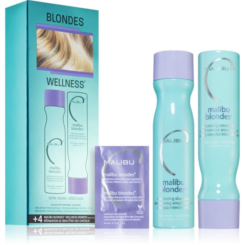 Malibu Blondes Collection zestaw do włosów blond