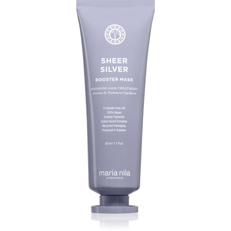 Sheer Silver Booster Mask maska głęboko odżywiająca z fioletowym pigmentem