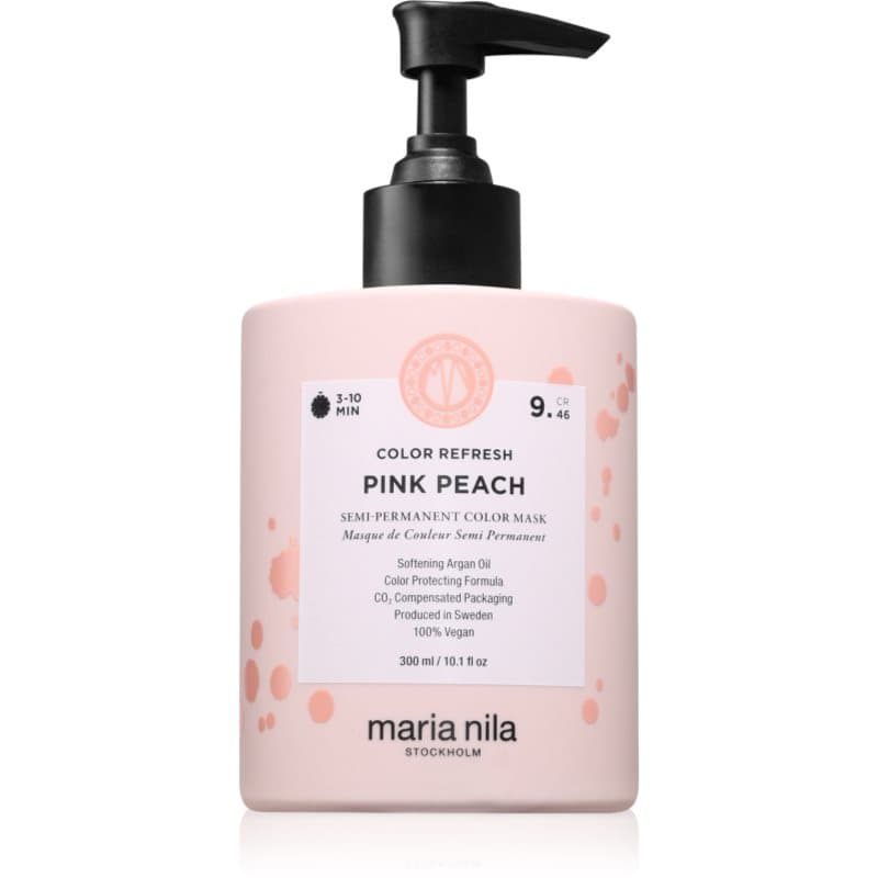 Colour Refresh delikatna odżywiająca maska bez trwałych pigmentów barwiących odcień Pink Peach 9.46