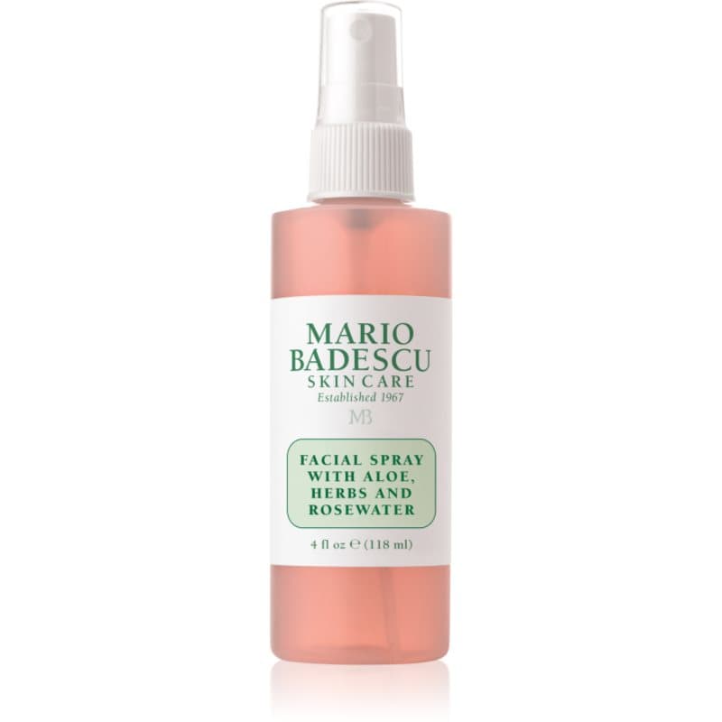 Facial Spray with Aloe, Herbs and Rosewater tonizująca mgiełka do twarzy do rozjaśnienia i nawilżenia