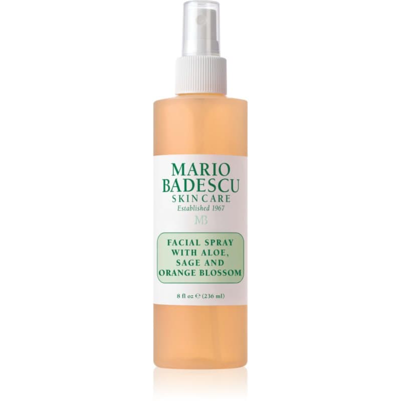 Facial Spray with Aloe, Sage and Orange Blossom energetyzująco-nawilżająca mgiełka do twarzy