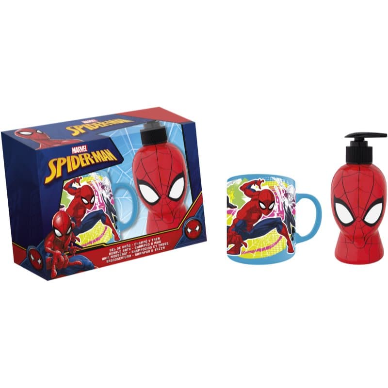 Spiderman Bubble Bath and Shampoo zestaw upominkowy dla dzieci