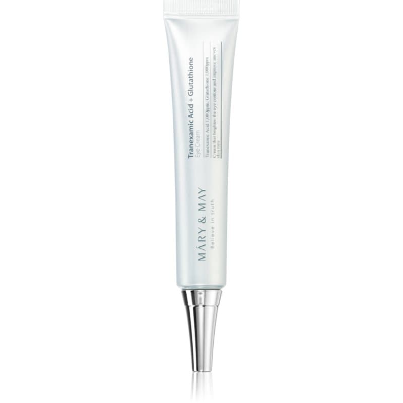 Tranexamic Acid + Glutathione Eye Cream przeciwzmarszczkowy krem pod oczy redukujący cienie i obrzęki