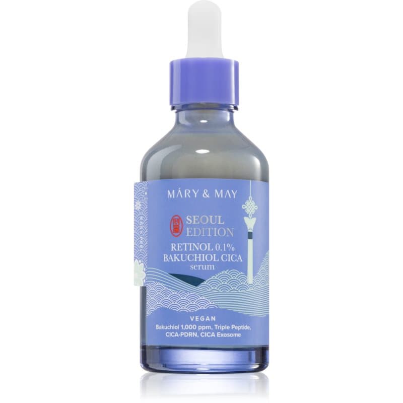 Retinol 0.1% Bakuchiol Cica Serum serum przeciwzmarszczkowe odnawiający barierę ochronną skóry