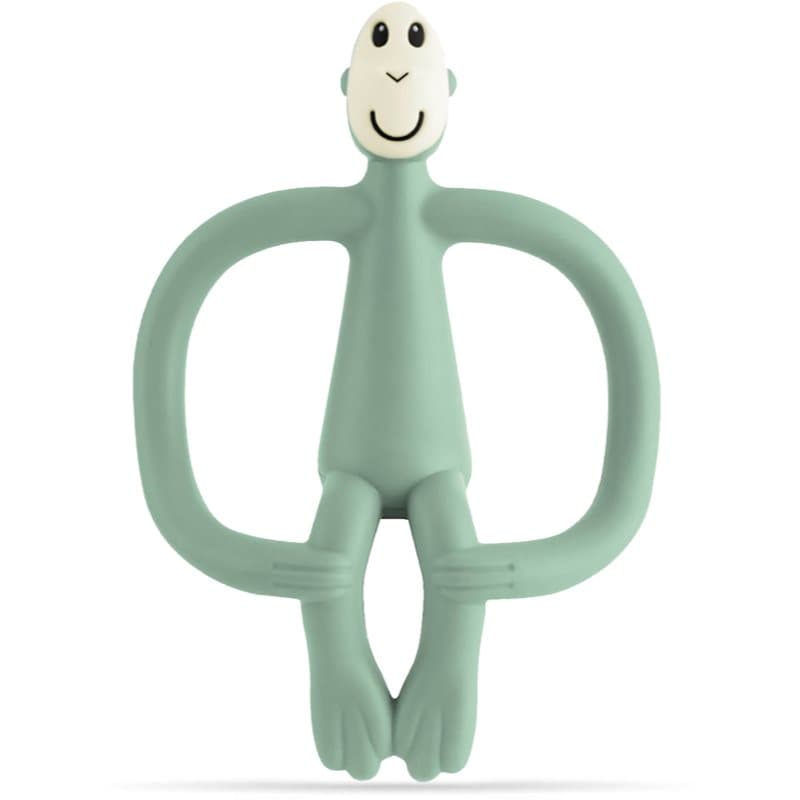 Teething Toy and Gel Applicator gryzak ze szczoteczką 2 w 1 Mint Green
