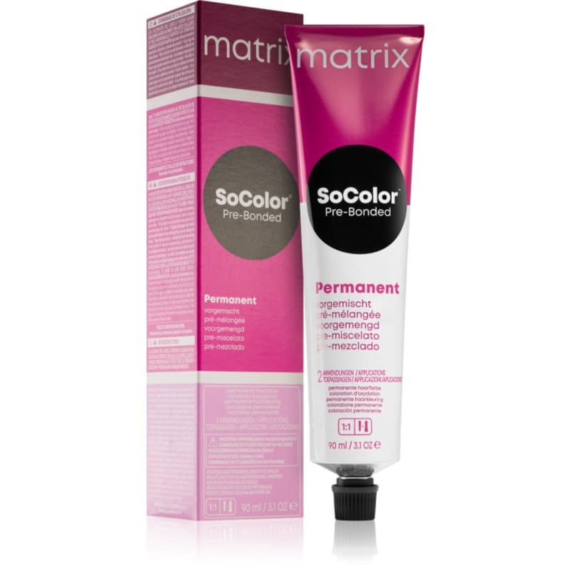 SoColor Pre-Bonded Blended trwała farba do włosów odcień 7RR+ Medium Blonde Red