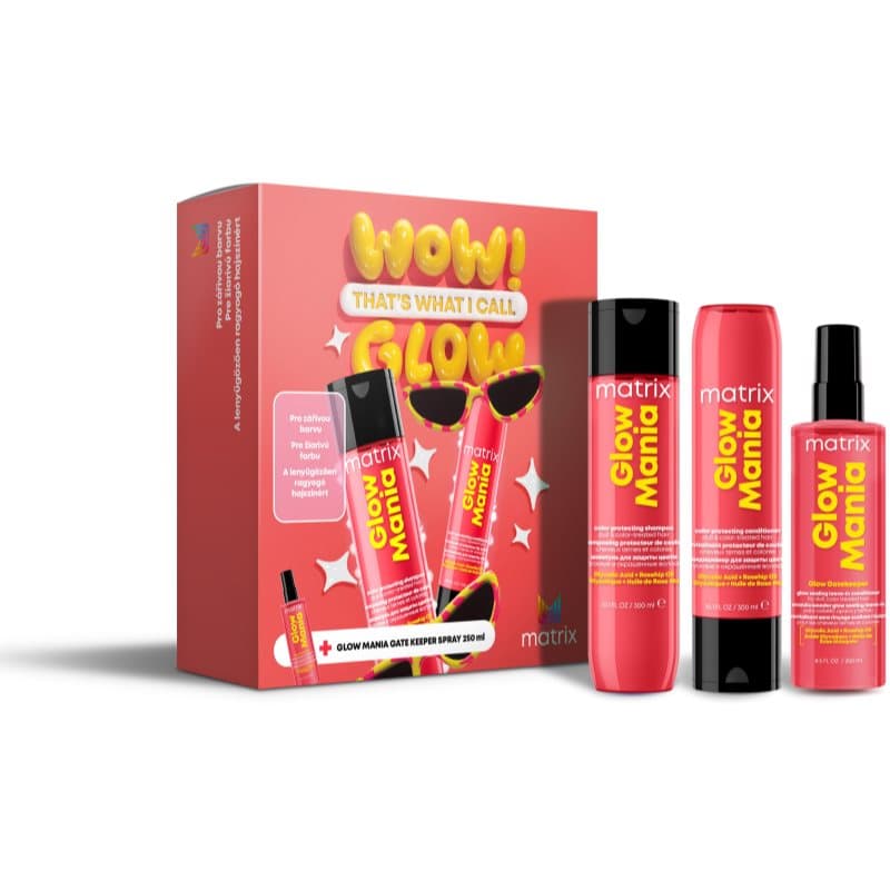 Glow Mania zestaw upominkowy do włosów farbowanych