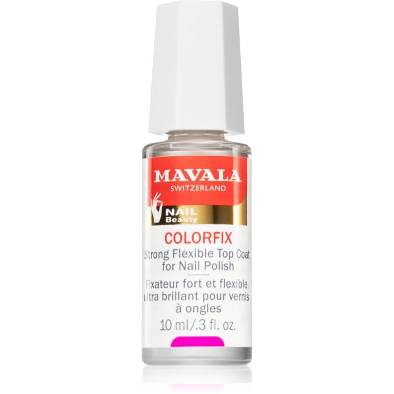 Nail Beauty Colorfix lakier nawierzchniowy zapewniający doskonałą ochronę i intensywny blask