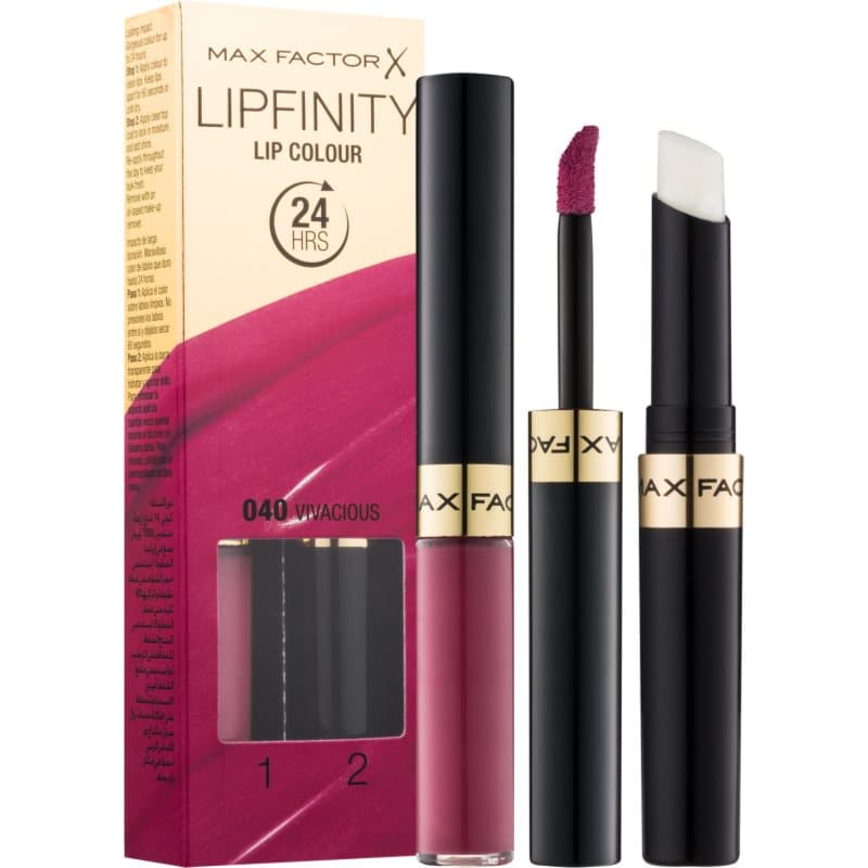Lipfinity Lip Colour szminka trwała z balsamem odcień 040 Vivacious