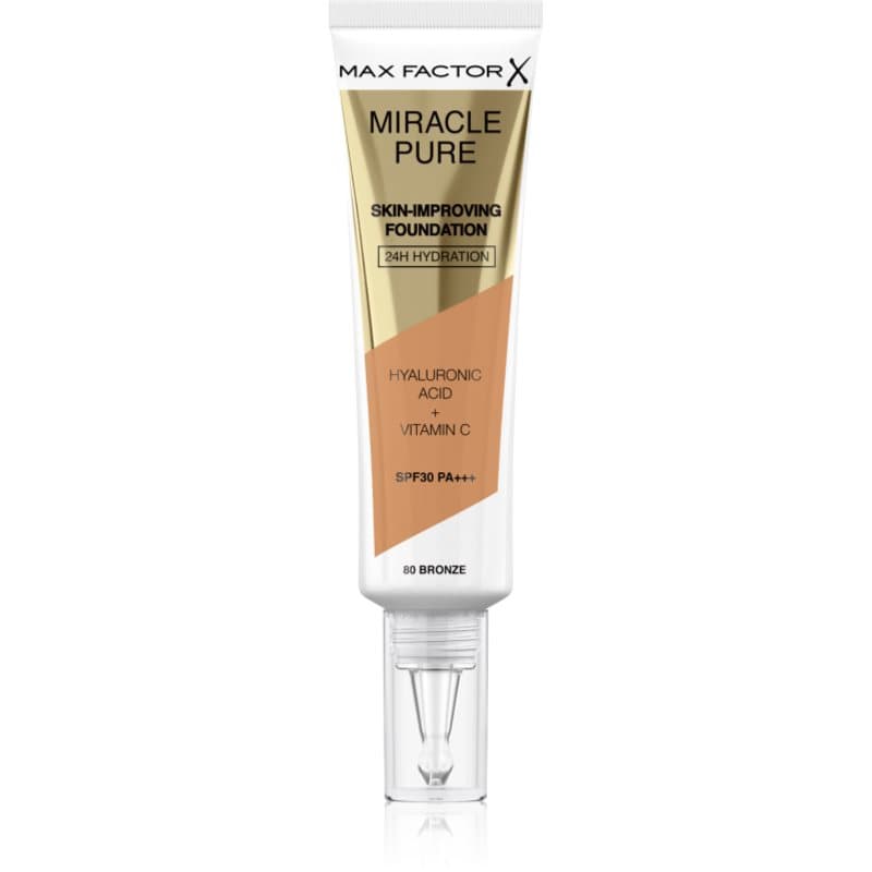 Miracle Pure Skin trwały podkład SPF 30 odcień 80 Bronze