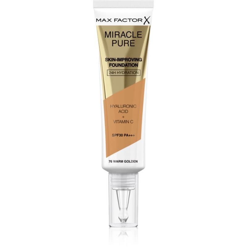 Miracle Pure Skin trwały podkład SPF 30 odcień 76 Warm Golden
