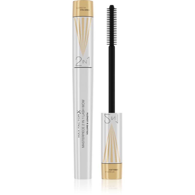 Masterpiece Lash Wow tusz do rzęs zwiększający objętość, wydłużający i podkręcający ze szczoteczką 2 w 1 odcień Black