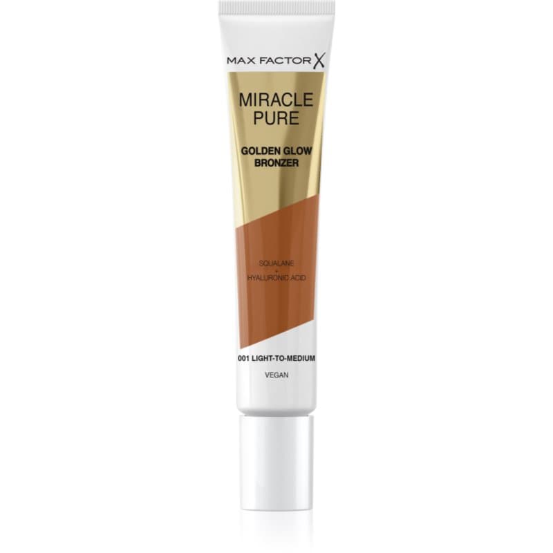 Miracle Pure bronzer kremowy z efektem rozświetlającym odcień 001 Light To