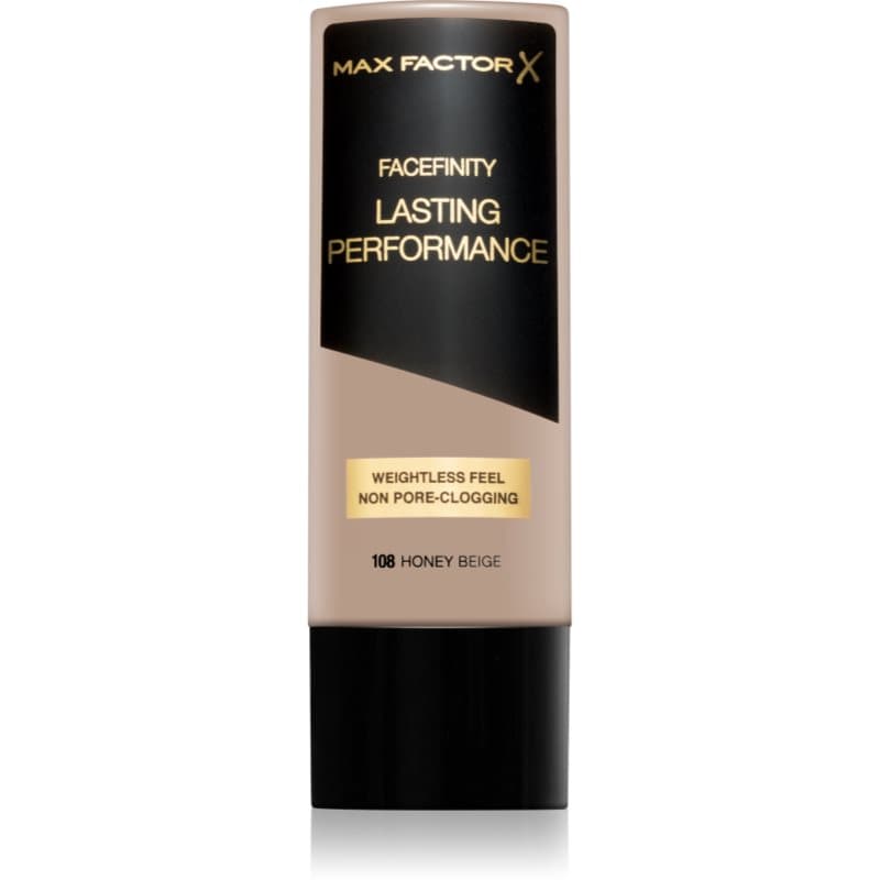 Facefinity Lasting Performance podkład w płynie dla długotrwałego efektu odcień 108 Honey Beige