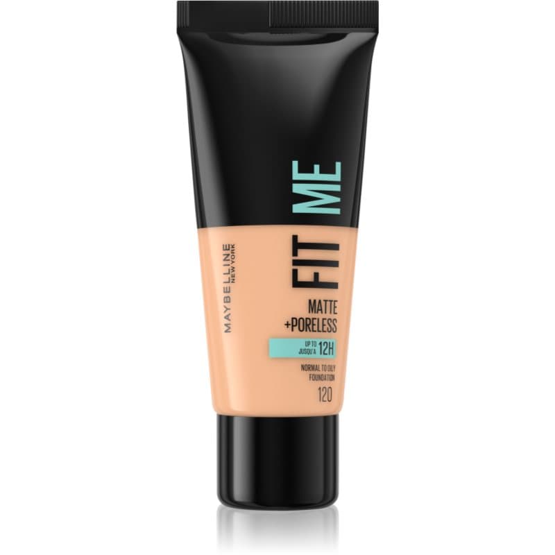 Fit Me! Matte+Poreless matujący podkład do skóry normalnej i tłustej odcień 120 Classic Ivory