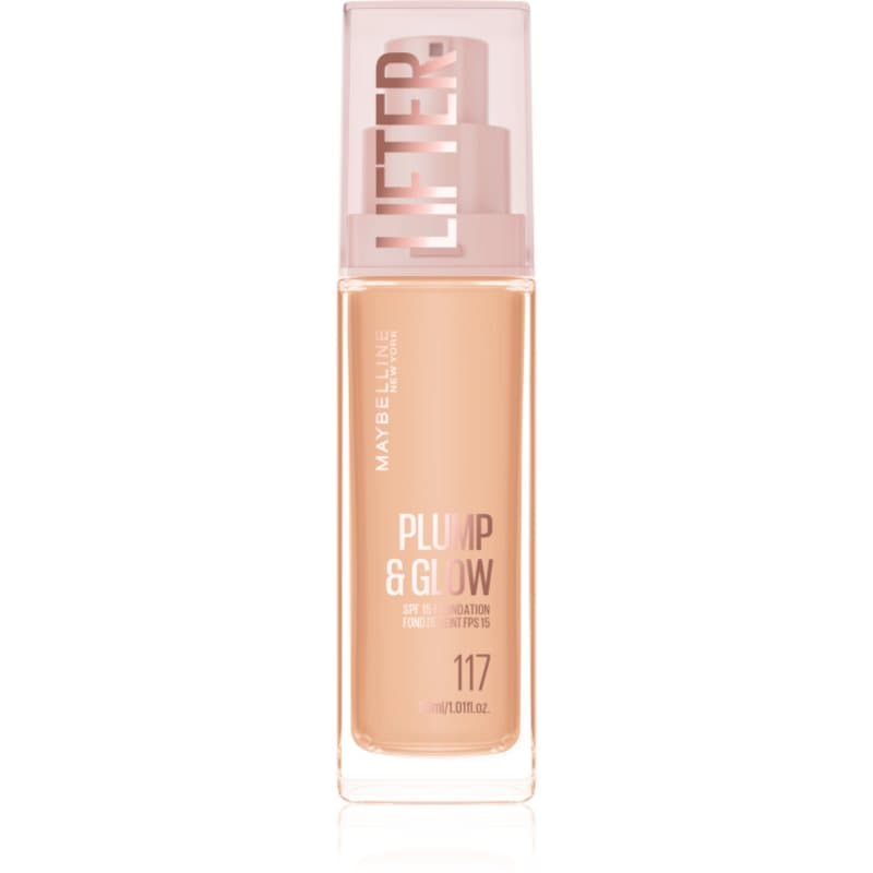 Lifter Plump & Glow podkład rozświetlający nadający naturalny wygląd odcień 117