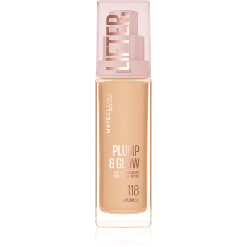 Face Lifter Plump & Glow Podkład rozświetlający do twarzy SPF 15 - 118
