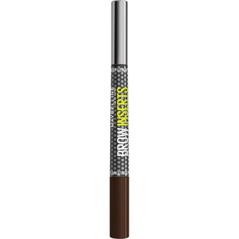 Brow Inserts pisak do brwi ze szczoteczką 2 w 1 odcień 5 Deep Brown