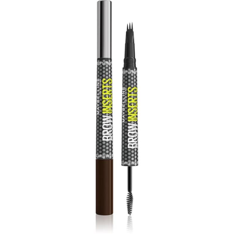 Brow Inserts pisak do brwi ze szczoteczką 2 w 1 odcień 4.5 Ash Brown