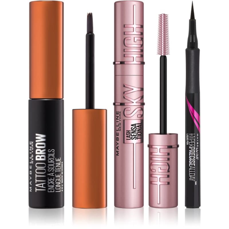 Make-Up Set zestaw w korzystnej cenie do oczu i brwi Medium Brown