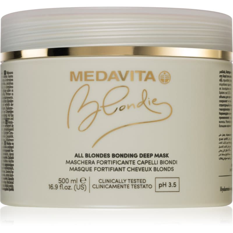Blondie All Blondes Bonding Deep Mask maseczka wzmacniająca do włosów farbowanych