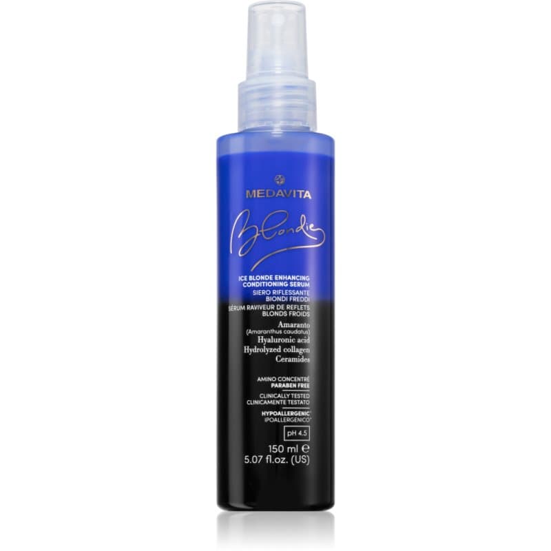 Blondie Ice Blonde Enhancing Conditioning Serum odżywka w sprayu bez spłukiwania do zimnych odcieni blond pH 4.5