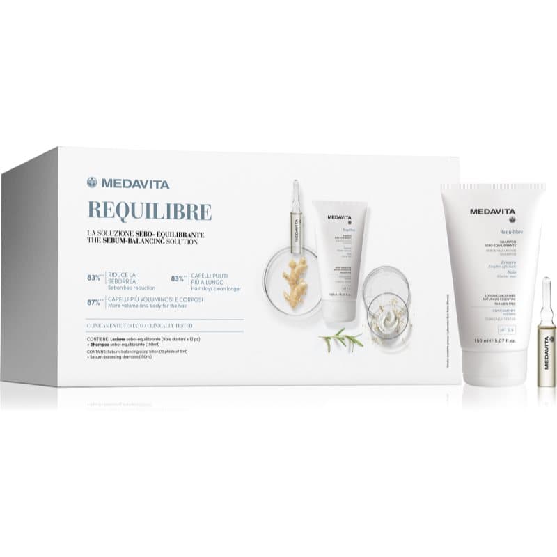 Requilibre Sebum-Balancing Set zestaw upominkowy do włosów