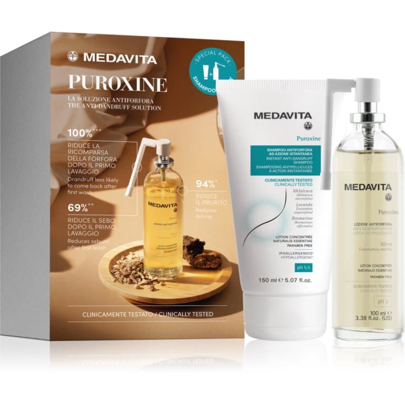 Puroxine Anti-Dandruff Set zestaw upominkowy przeciw łupieżowi