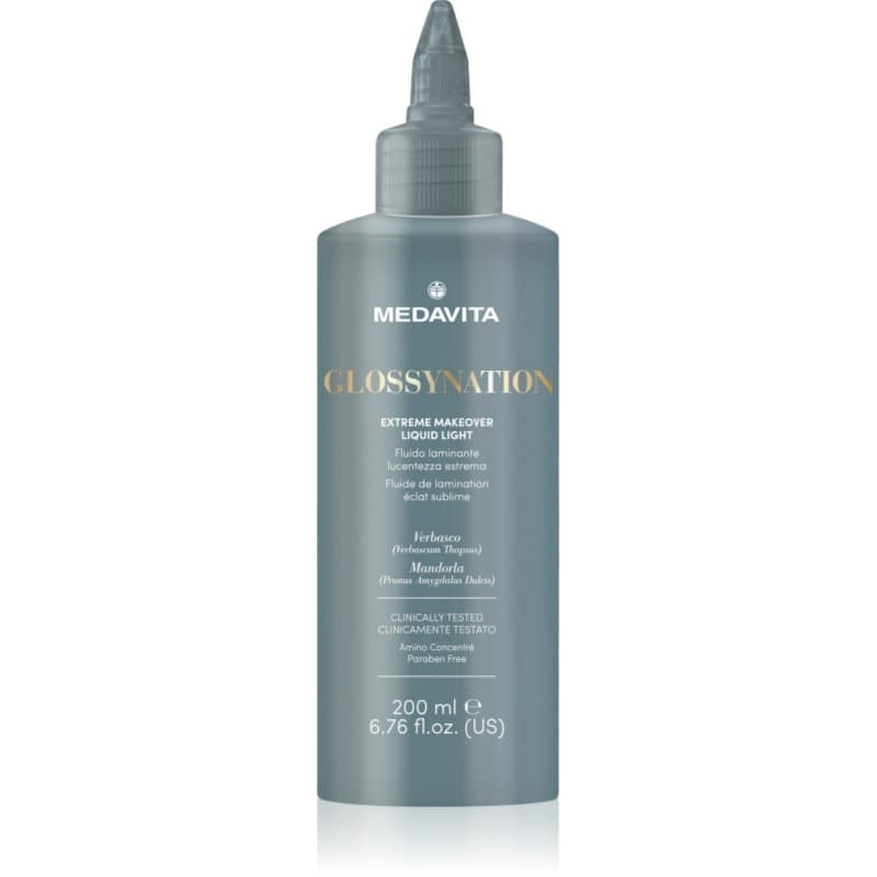 Glossynation Extreme Makeover Liquid Light intensywnie nawilżająca pielęgnacja rozjaśniająca do matowych włosów