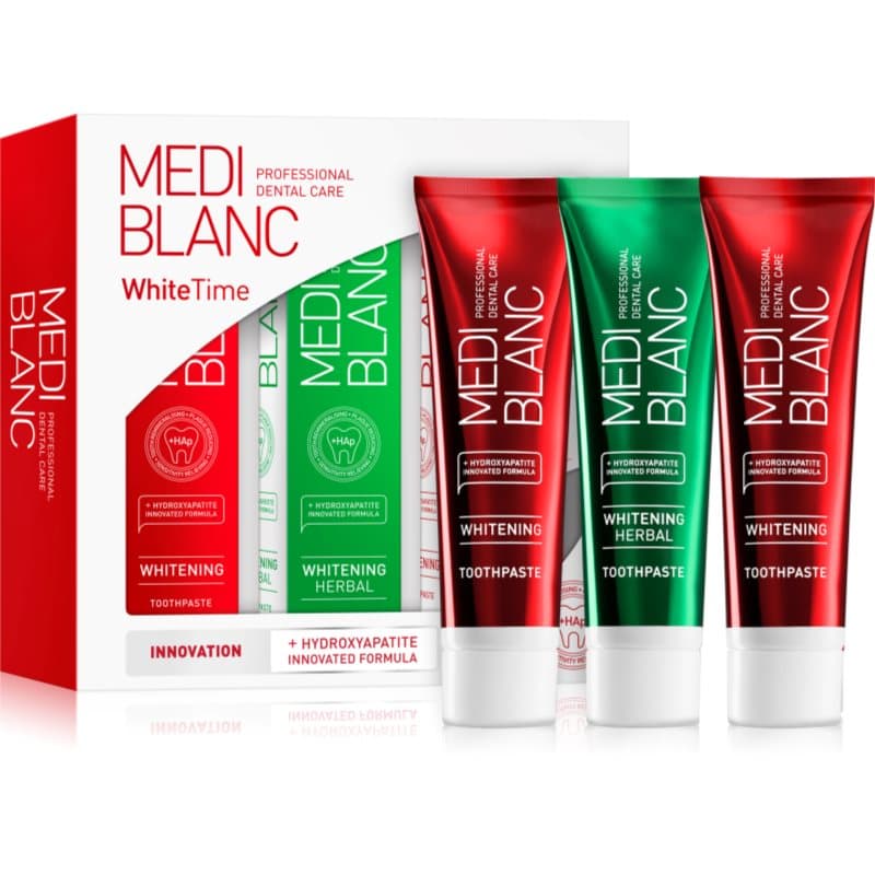 Dental Care White Time Set zestaw do pielęgnacji zębów dla efektu śnieżnobiałych zębów