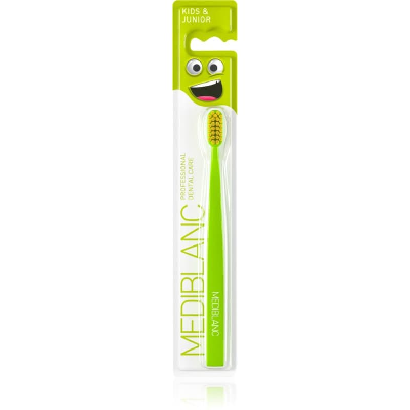 KIDS & JUNIOR Ultra Soft szczoteczka do zębów dla dzieci ultra soft Green