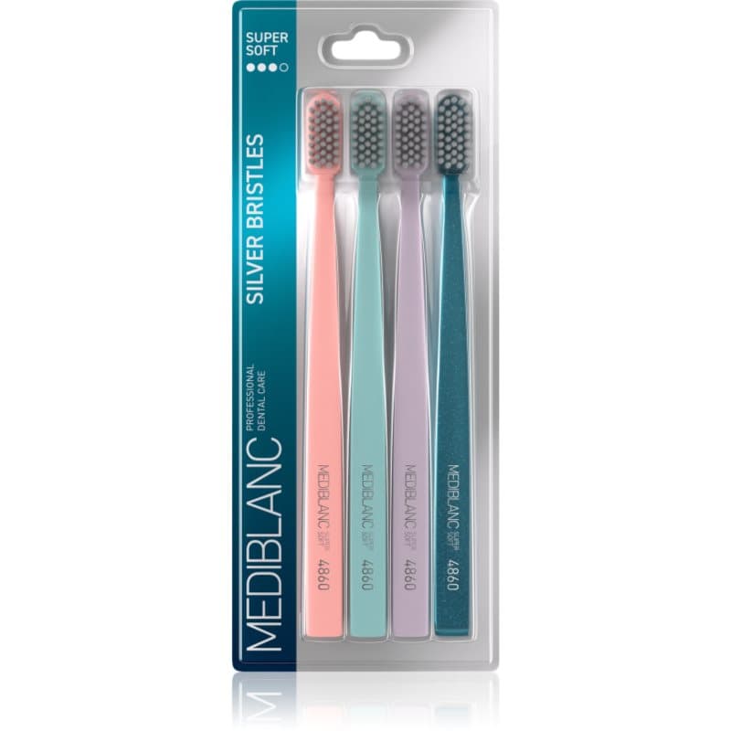 Toothbrush Super Soft szczoteczka do zębów ze srebrnym włosiem