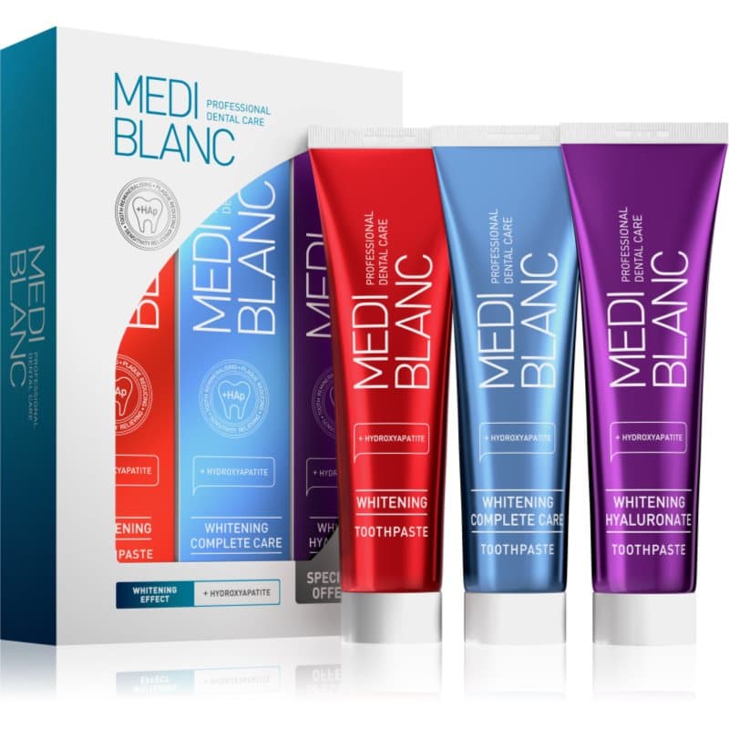 Whitening Toothpastes Set zestaw o działaniu wybielającym