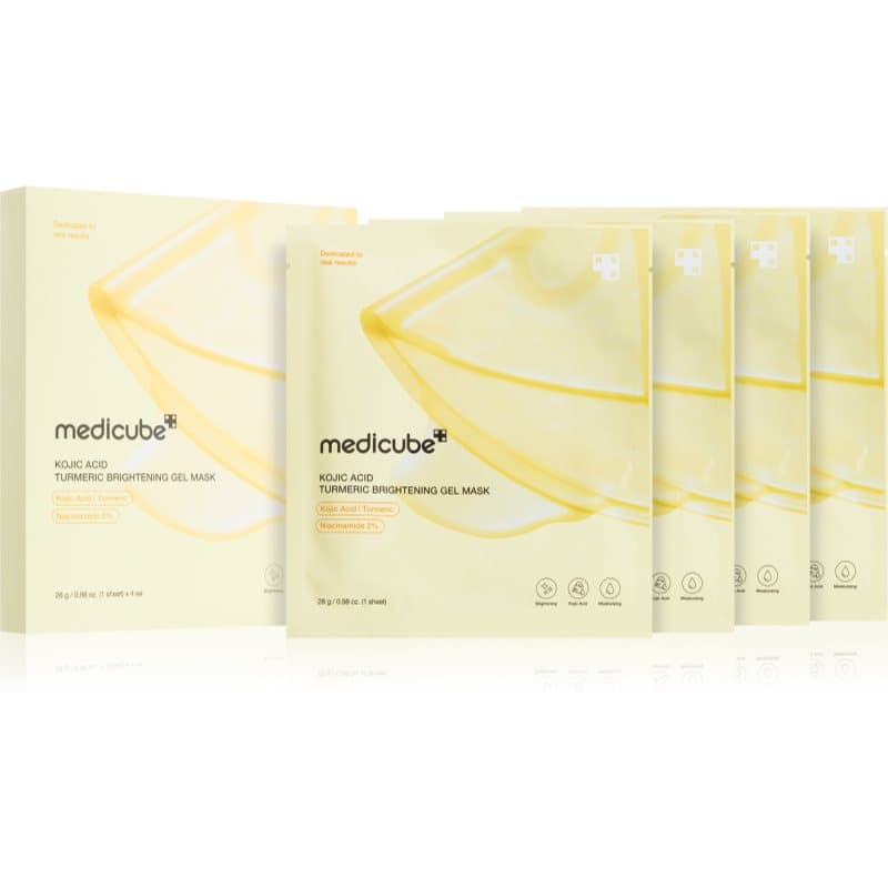 Kojic Acid Turmeric Brightening Gel Mask maseczka nawilżająca i rozświetlająca z żelową konsystencją