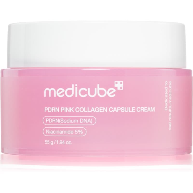 PDRN Pink Collagen Capsule Cream nawilżający krem do twarzy z efektem wzmacniającym