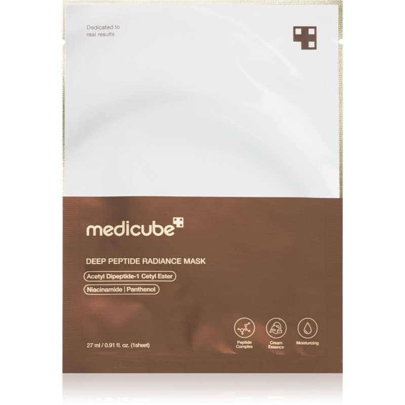 Deep Peptide Radiance Mask rozświetlająca maska w płachcie