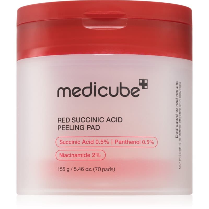 Red Succinic Acid Peeling Pad płatki złuszczające do skóry problemowej