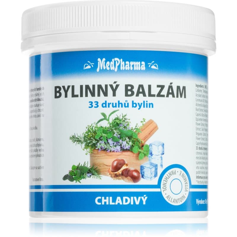 Herbal cooling balm balsam naturalny na zmęczone mięśnie