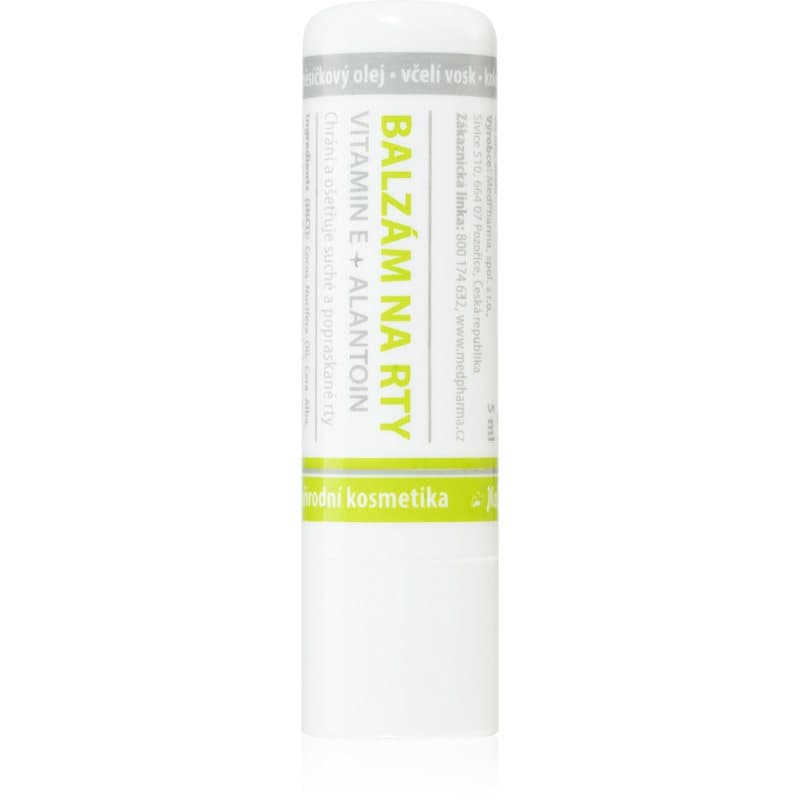 Lip balm with vitamin E and allantoin balsam do ust z witaminą E
