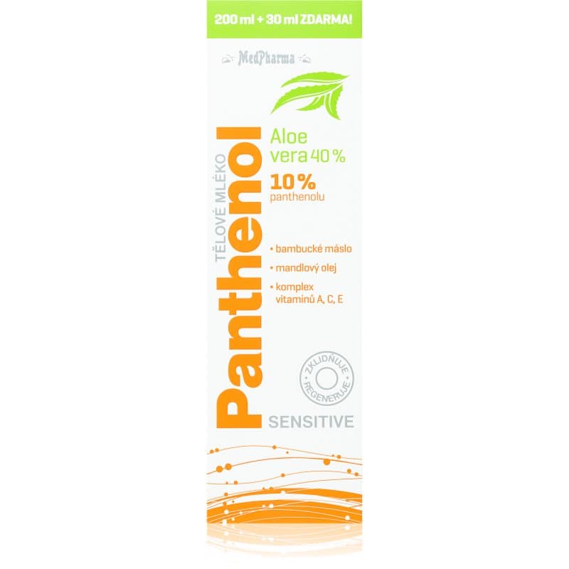 Panthenol 10% Sensitive intensywnie nawilżający balsam do ciała o działaniu regenerującym