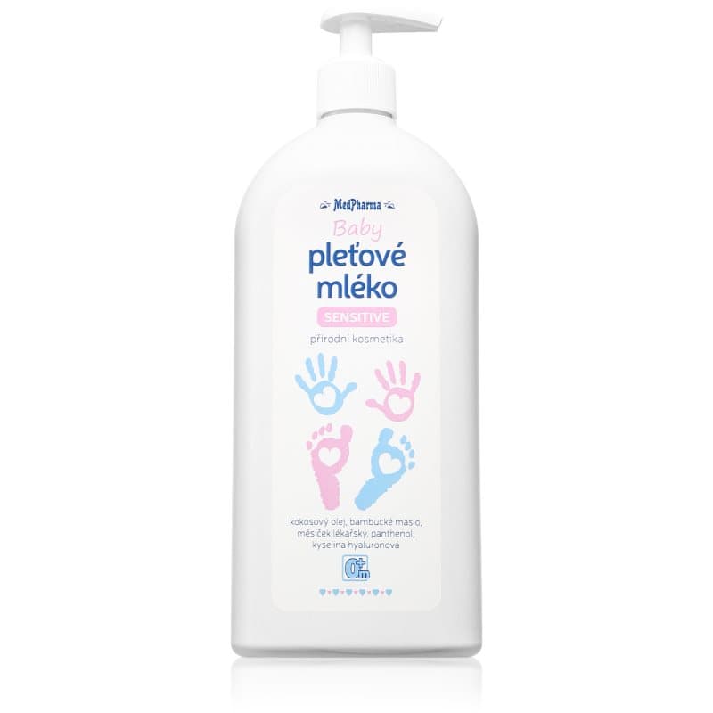 Pleťové mléko Sensitive baby nawilżające mleczko do ciała dla dzieci od urodzenia