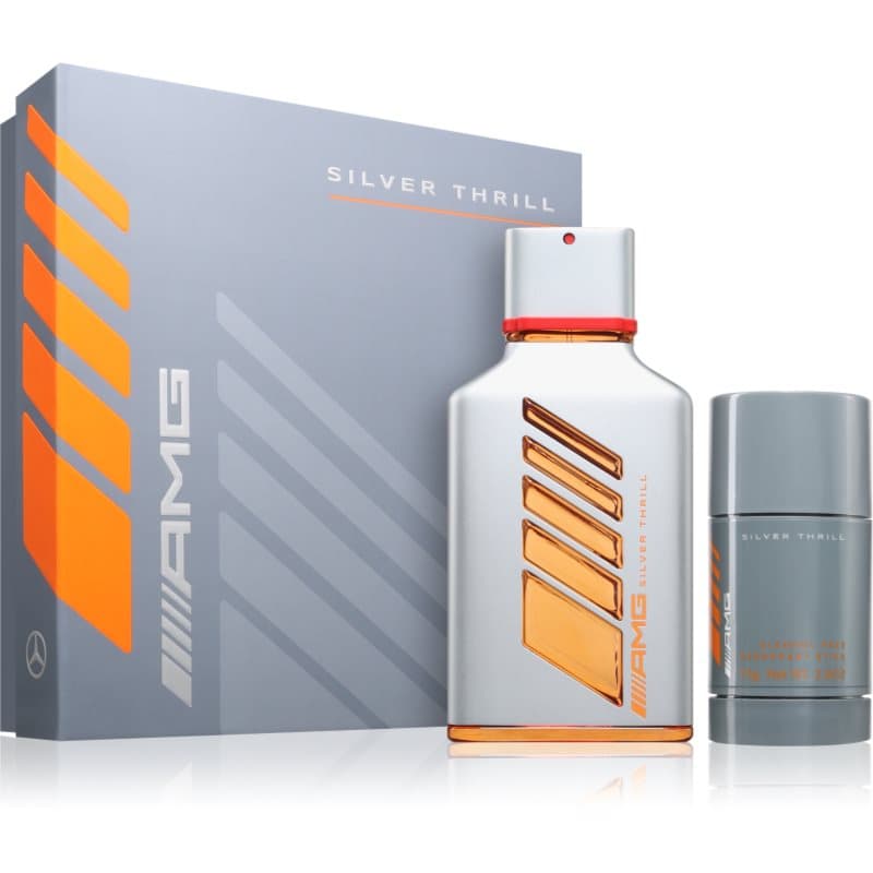 AMG Silver Thrill zestaw upominkowy dla mężczyzn