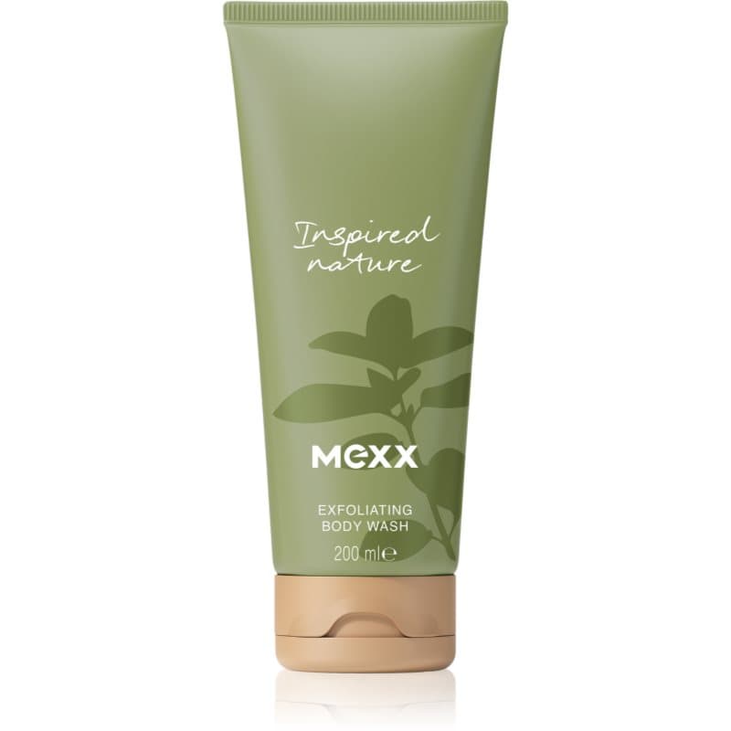 Inspired Nature złuszczający żel pod prysznic perfumowany