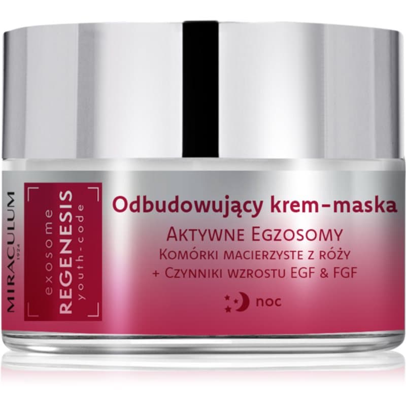 Exosome Regenesis regenerująca maska kremowa na noc regenerujące skórę